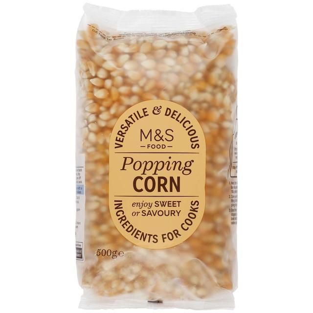 Cook With M&amp;amp;S Popping Corn   500g