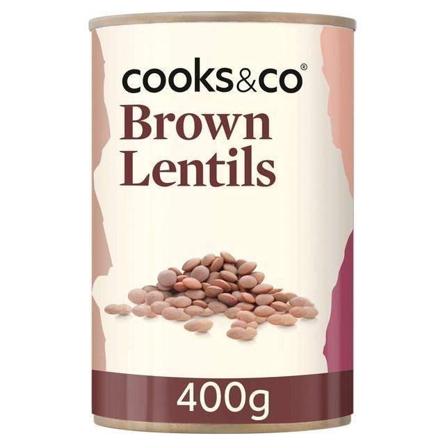 Cooks &amp;amp; Co Brown Lentils   400g