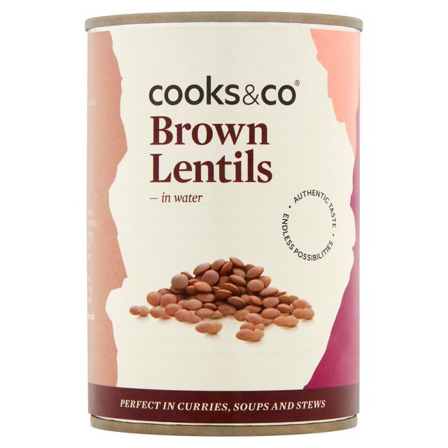 Cooks &amp;amp; Co Brown Lentils   400g