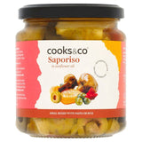 Cooks &amp;amp; Co Grilled Saporiso - Mixed Vegetables in Oil   280g