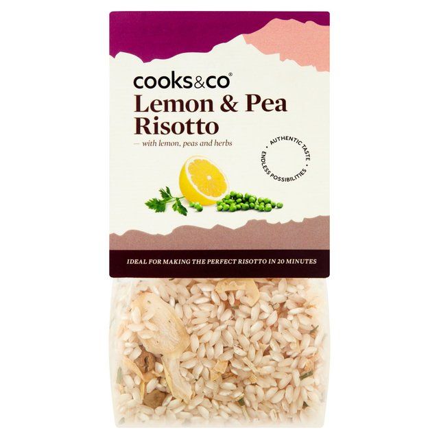 Cooks & Co Lemon & Pea Risotto   190g