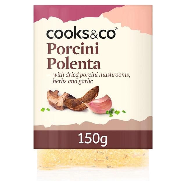 Cooks &amp;amp; Co Porcini Polenta   150g