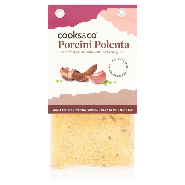 Cooks &amp;amp; Co Porcini Polenta   150g