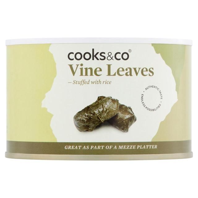 Cooks & Co Stuffed Vine Leaves   380g