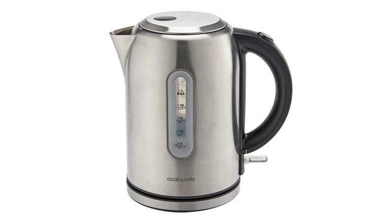 Cookworks Illuminated Kettle - Brushed Stainless Steel