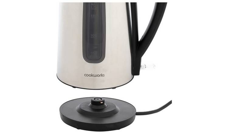 Cookworks KE01410-CE Jug Kettle - Silver