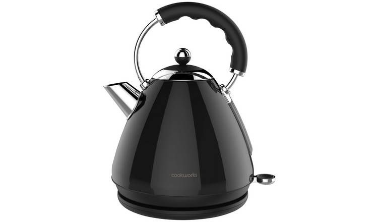 Cookworks Pyramid Kettle - Black