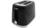 Cookworks Textures Selcey 2 Slice Toaster - Black