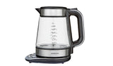 Cookworks Variable Temperature Glass Kettle - S/Steel