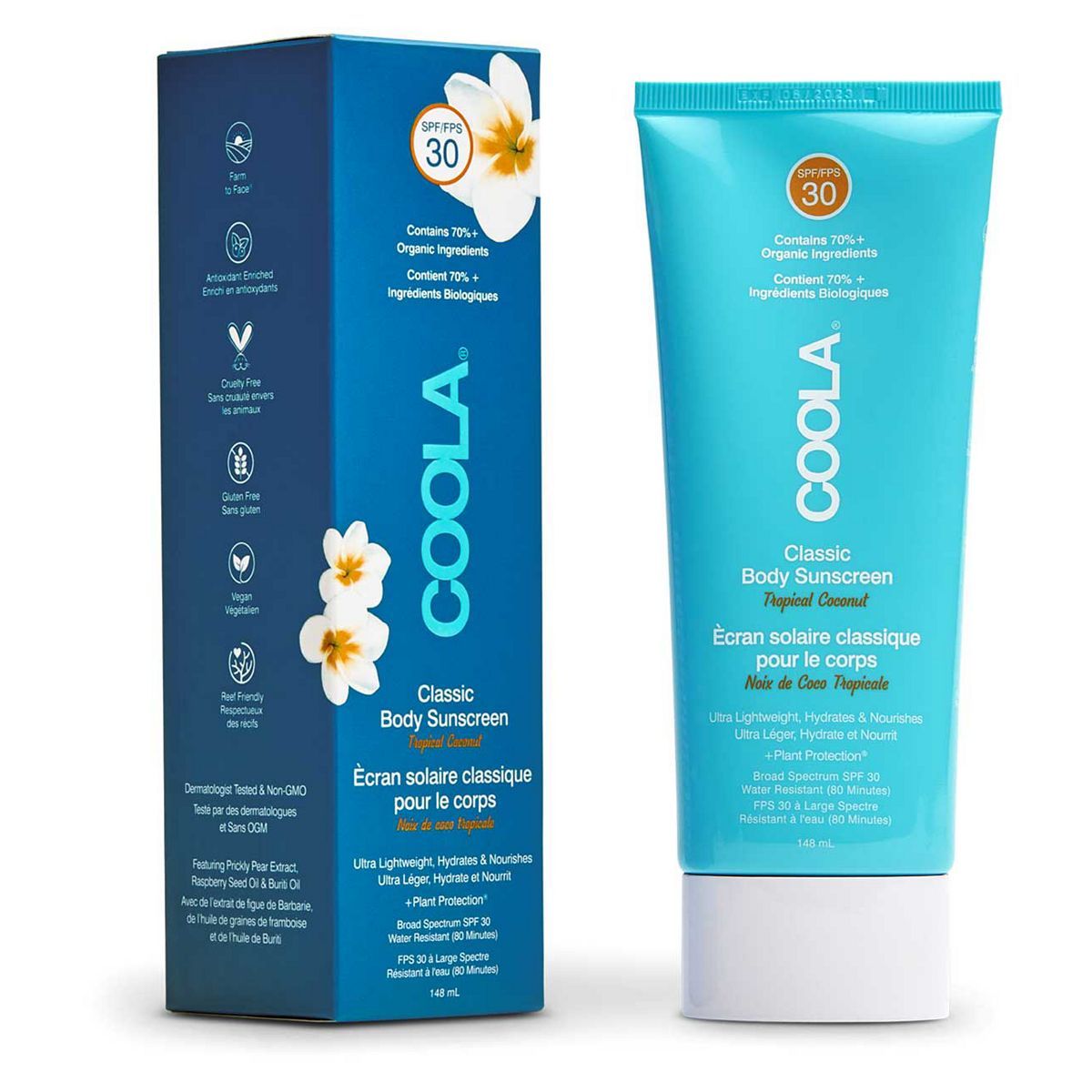 Coola Body Lotion SPF30 Coconut 148ml