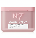 No7 Good Intent Pore Buff Clarifying Acid Pads 80 Pads