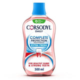 Corsodyl Gum Mouthwash Complete Protection Extra Fresh   500ml