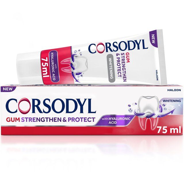 Corsodyl Gum Strengthen & Protect Toothpaste Whitening   75ml