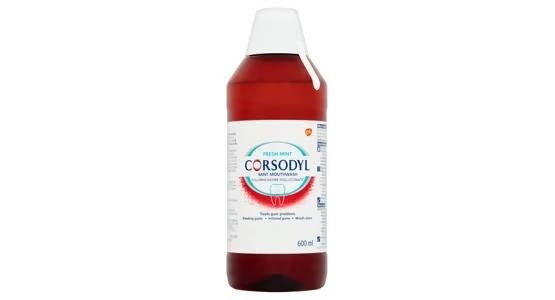 Corsodyl Mint Mouthwash, 600ml