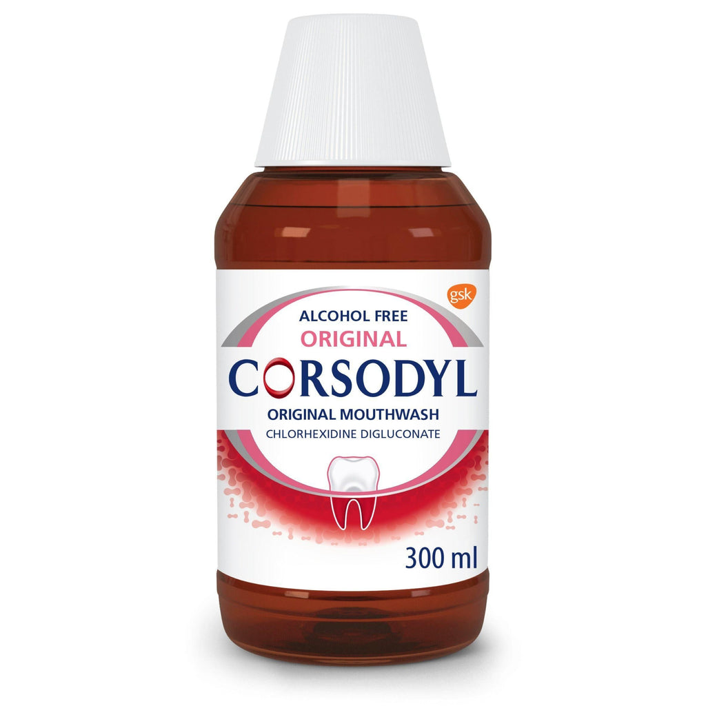 Corsodyl Original Gum Problem Treatment Mouthwash 300 ml