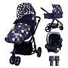 Cosatto Giggle Mix Travel System with Hold Car Seat Bundle Debut