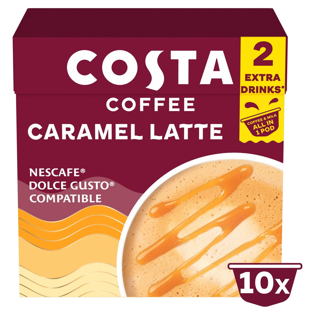 Costa Coffee Caramel Latte Barista Creations x10 16g