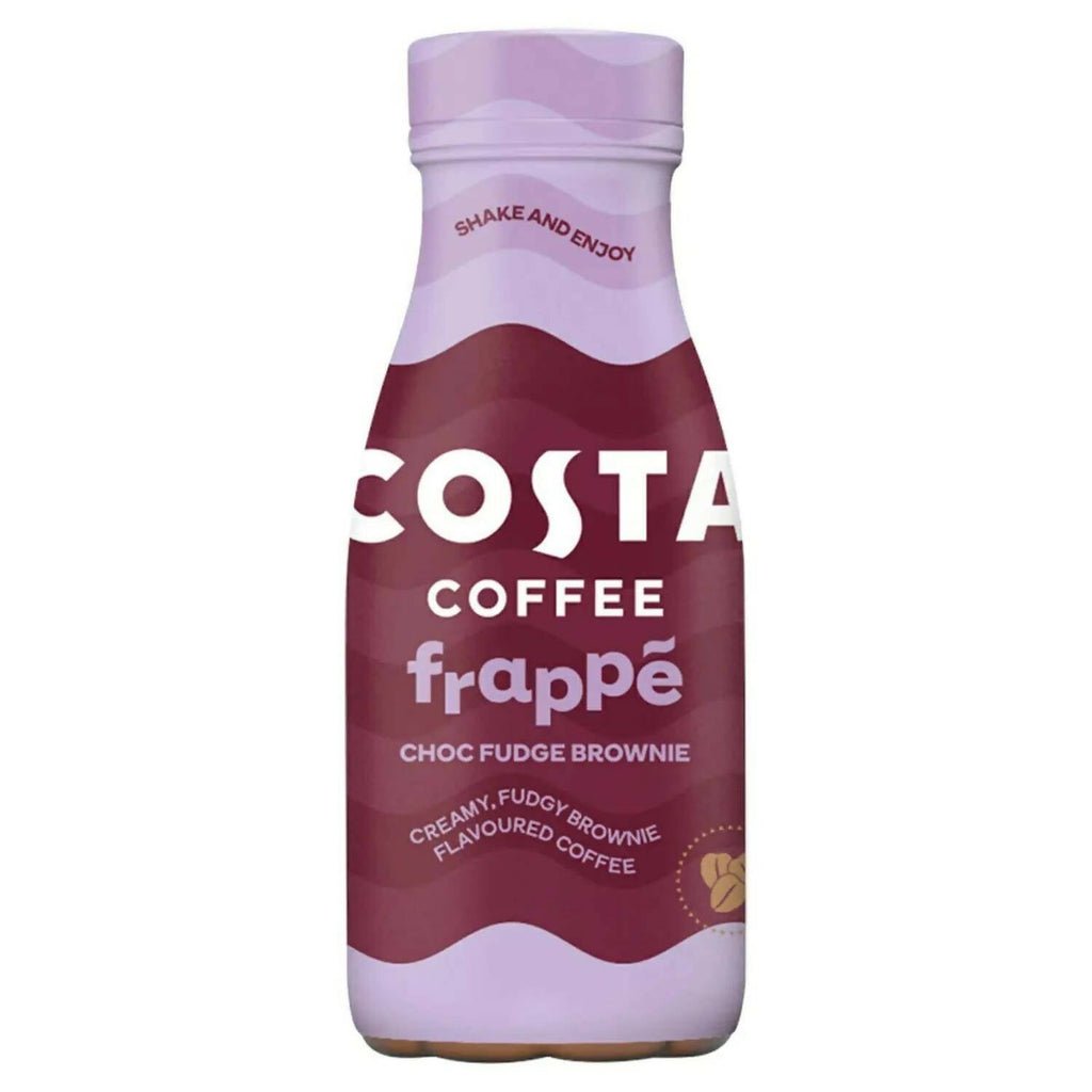 Costa Coffee Frappé Choc Fudge Brownie 12x 50ml