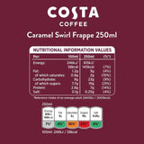 Costa Coffee Frappe Caramel Swirl Iced Coffee   250ml