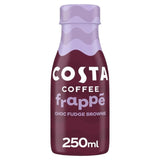 Costa Coffee Frappe Choc Fudge Brownie Iced Coffee   250ml