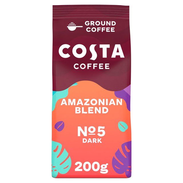 Costa Coffee Ground Intensely Dark Amazonian Blend   200g