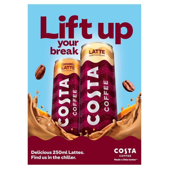 Costa Coffee Latte Iced Coffee   250ml