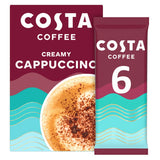 Costa Creamy Cappuccino Sachets Drinks 6 x 17g (102g)