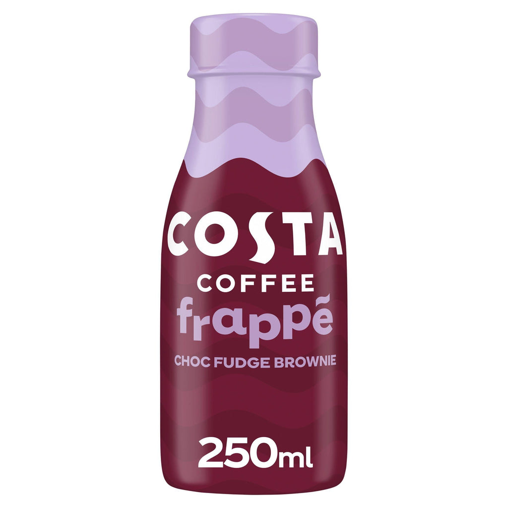 Costa Iced Coffee Frappe Choc Fudge Brownie 250ml