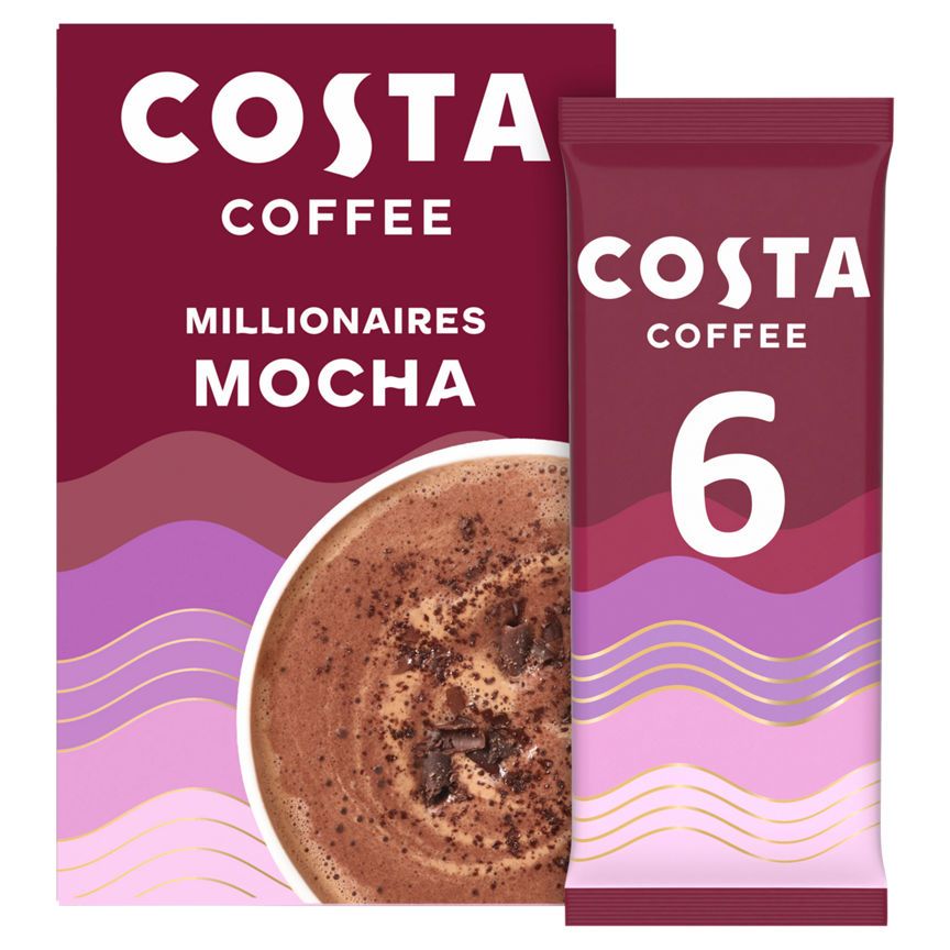 Costa Millionaires Mocha Sachets 6 x 23g (138g)