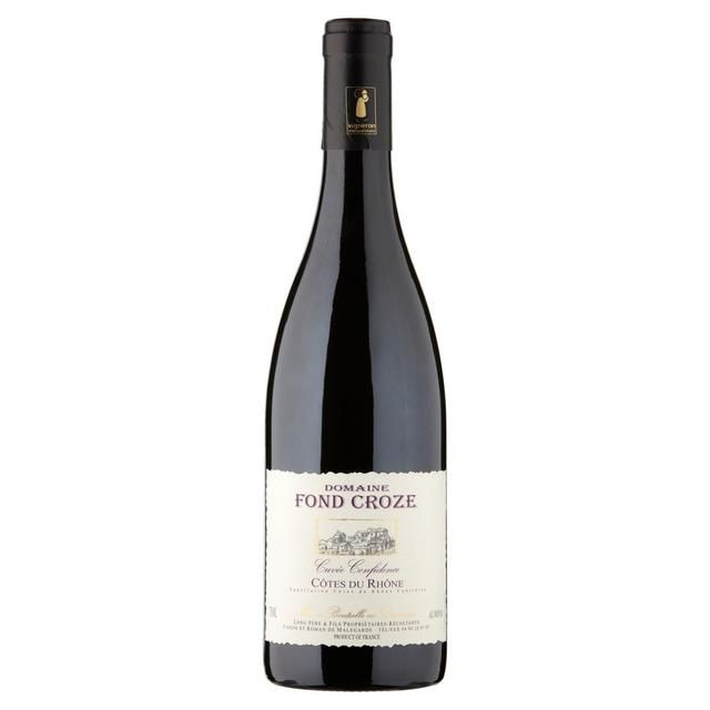 Cotes du Rhone Rouge Confidence, Domaine Fond Croze