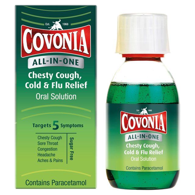 Covonia All-In-One Chesty Cough Oral Solution   160ml