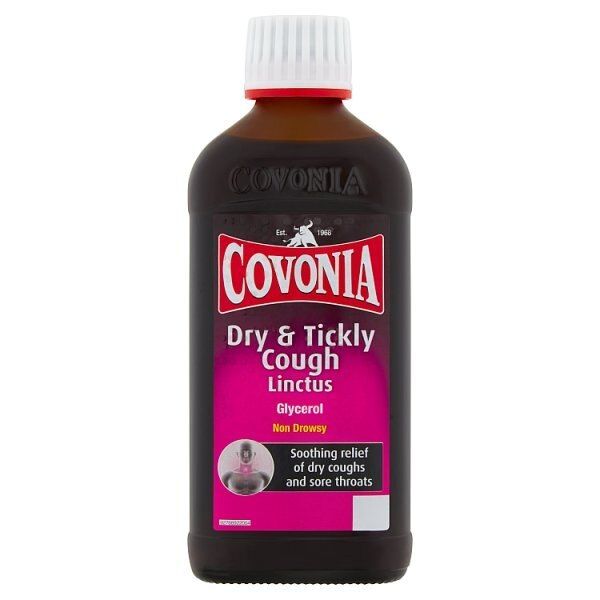 Covonia Dry And Tickly Cough Linctus Syrup 180ml