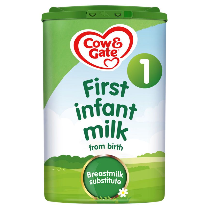 Cow & Gate 1 First Baby Milk Formula Powder from Birth