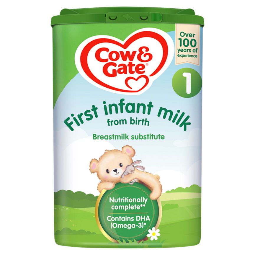 Cow & Gate 1 First Infant Milk Powder Formula From Birth