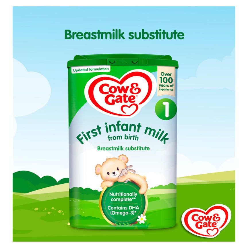 Cow & Gate 1 First Infant Milk Powder Formula From Birth