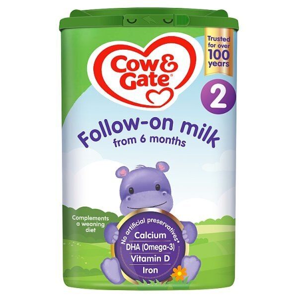 Cow &amp;amp; Gate 2 Follow On Baby Milk Formula 6-12 Months 800g