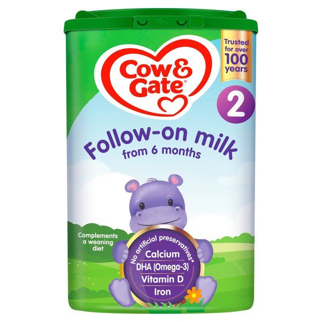 Cow & Gate 2 Follow On Baby Milk Formula Powder 6-12 Months    800g