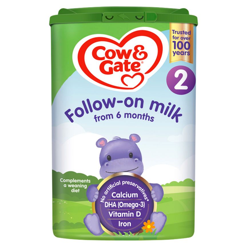 Cow & Gate 2 Follow On Milk Powder Formula 6-12 Months