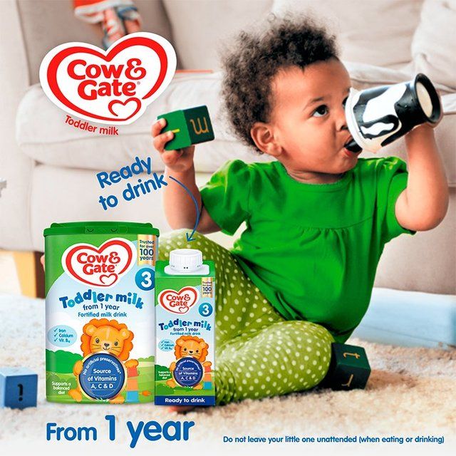 Cow &amp;amp; Gate 3 Toddler Milk Formula Liquid 1-3 Years    200ml