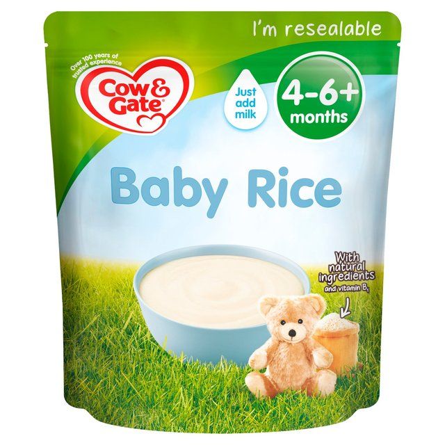 Cow & Gate Baby Rice 4-6 mths+   100g