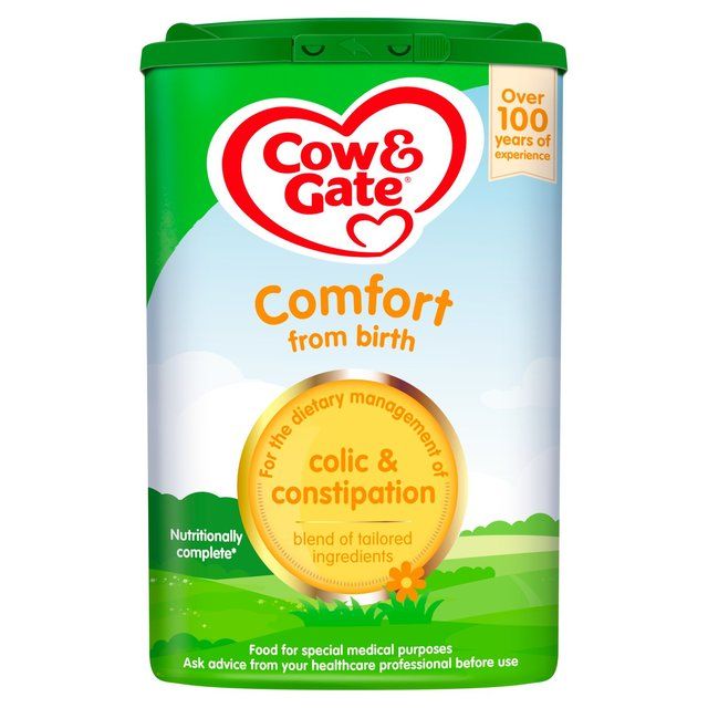 Cow &amp;amp; Gate Comfort Baby Milk Formula Powder from Birth to 12 Months    800g