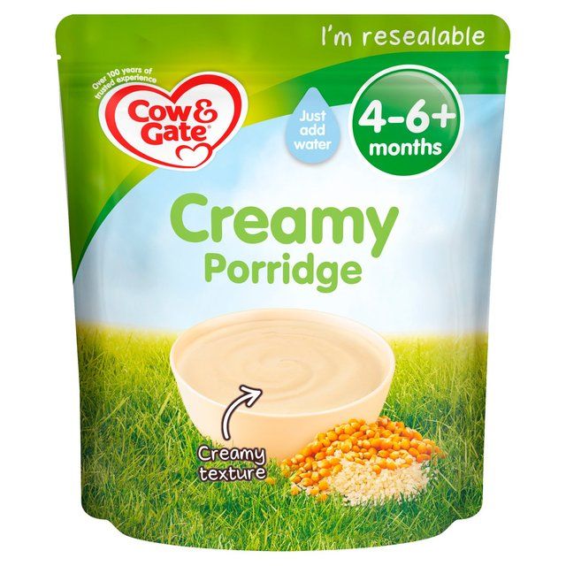 Cow & Gate Creamy Porridge 4-6 mths+   125g