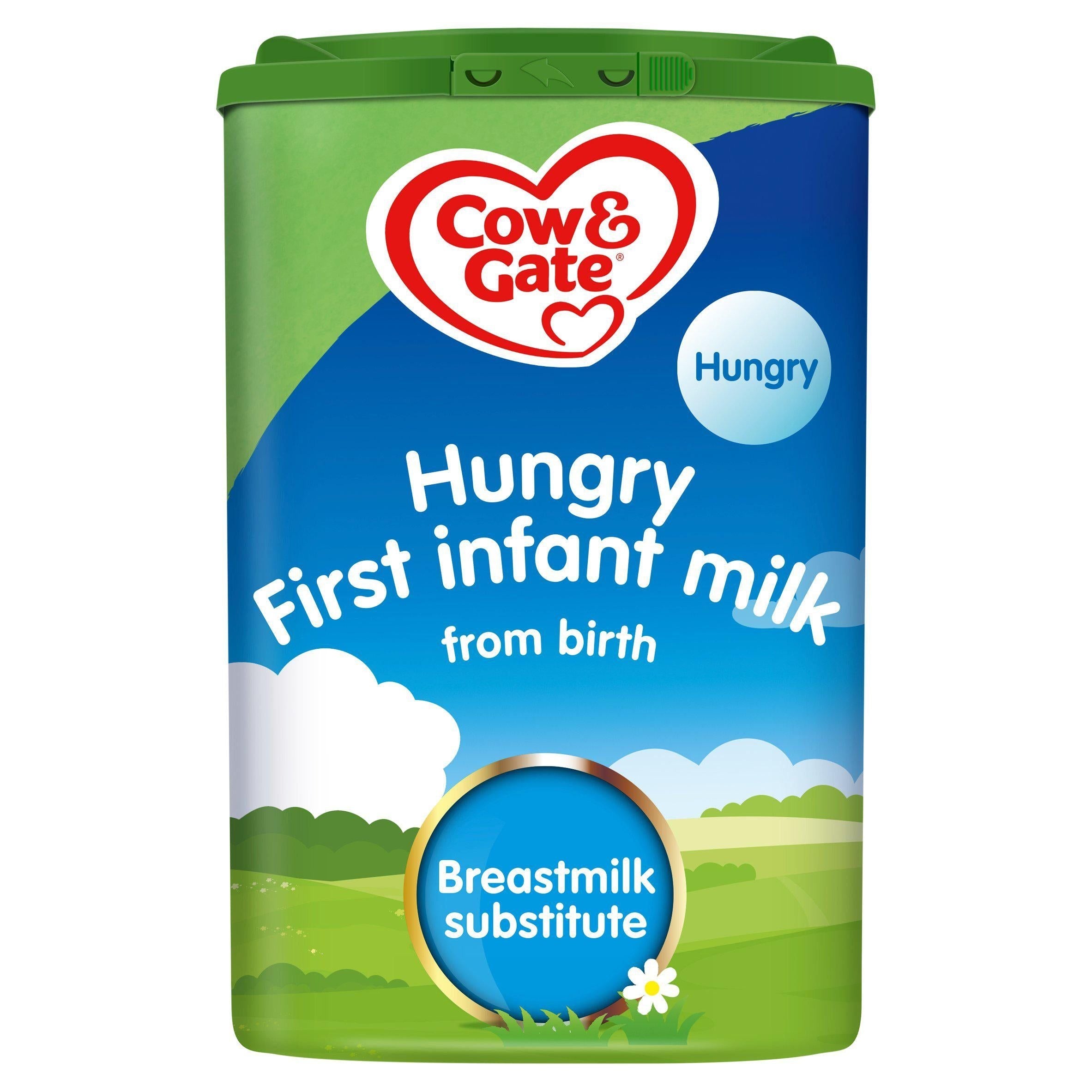 Cow &amp;amp; Gate Hungry Baby Milk Formula Powder From Birth 800g