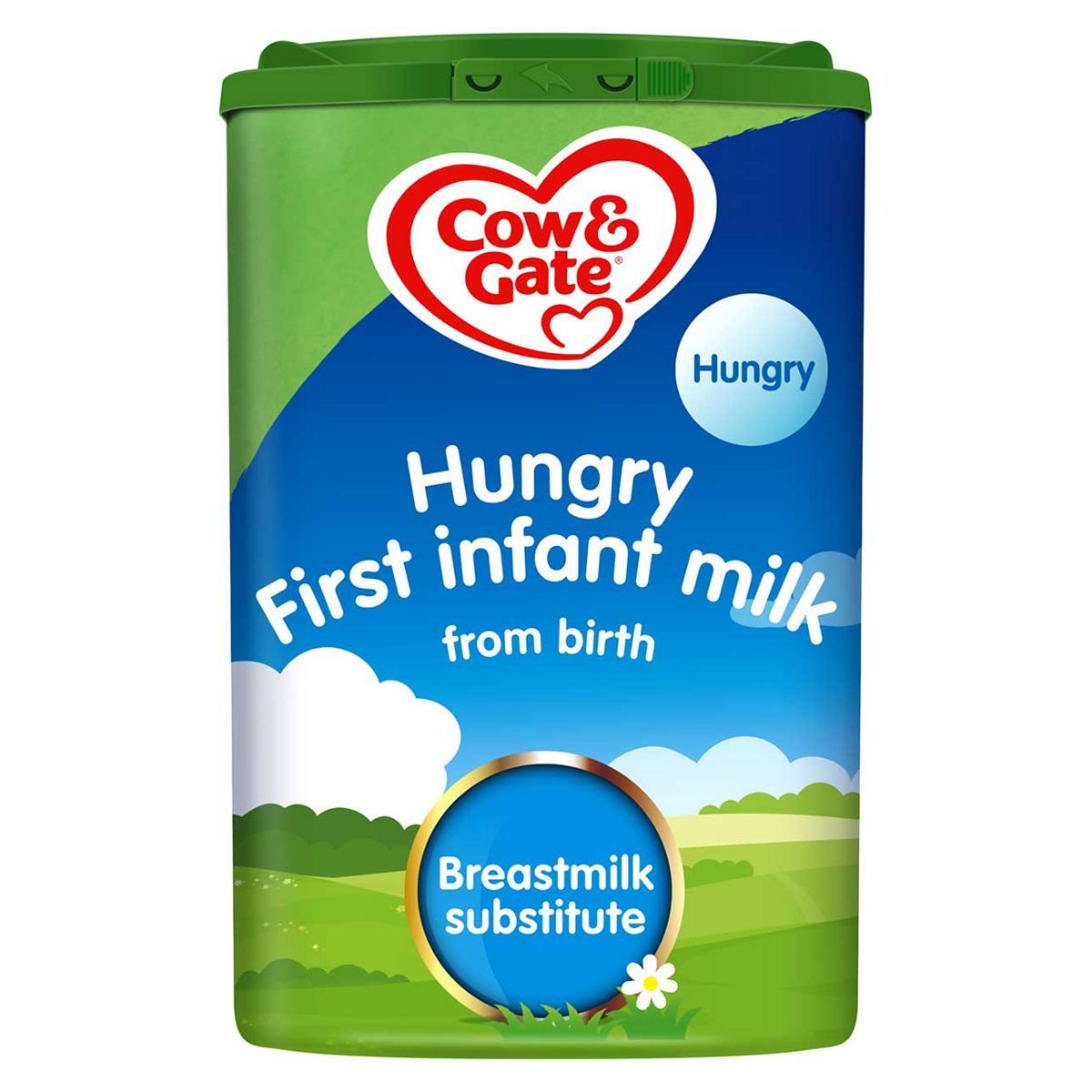 Cow &amp;amp; Gate Hungry First Infant Milk From Birth 800g