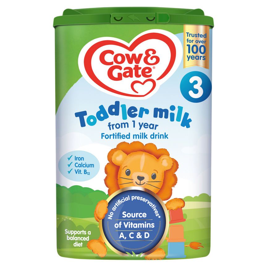 Cow & Gate Toddler Milk 3 Fortified Milk Drink From 1 Year