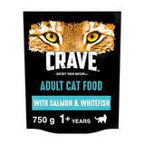 Crave Natural Grain Free Adult Dry Cat Food Salmon &amp;amp; Whitefish    750g