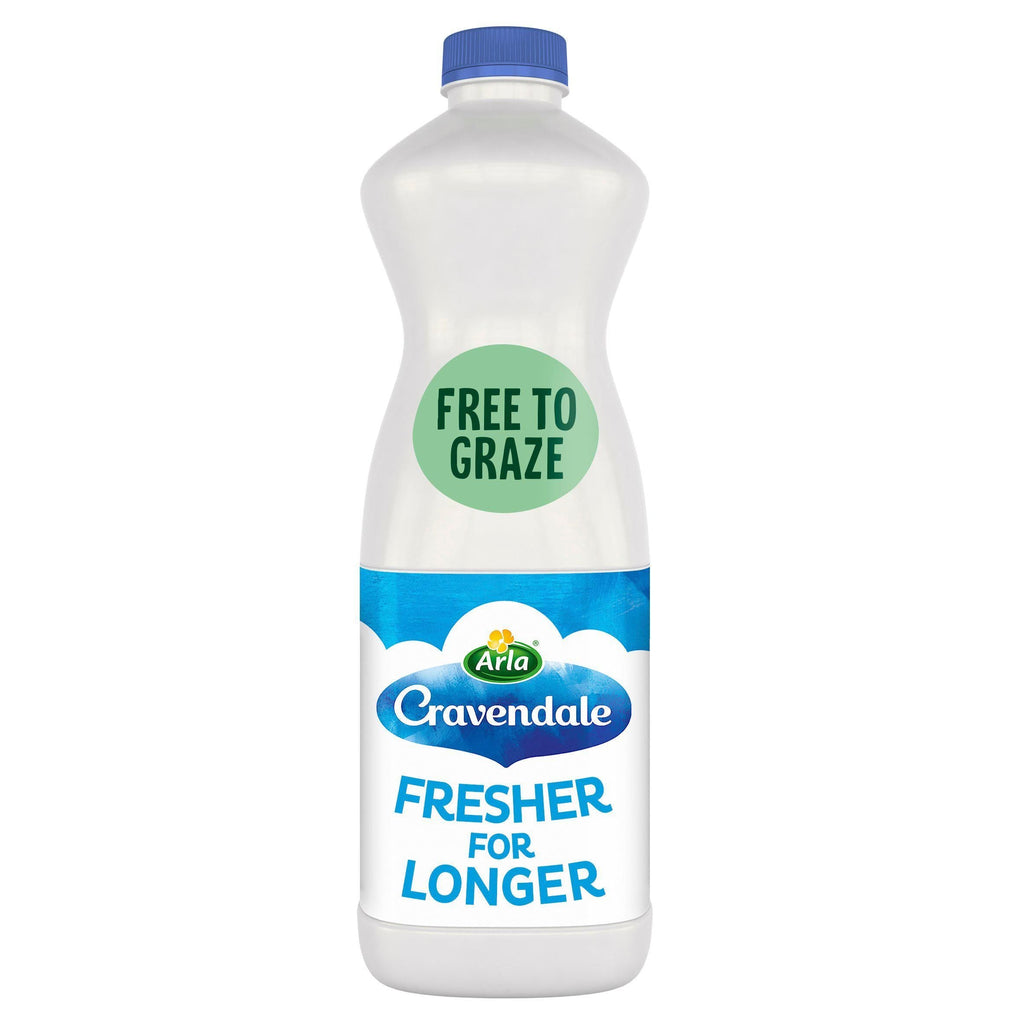 Cravendale Filtered Fresh Whole Milk Fresher for Longer 1L