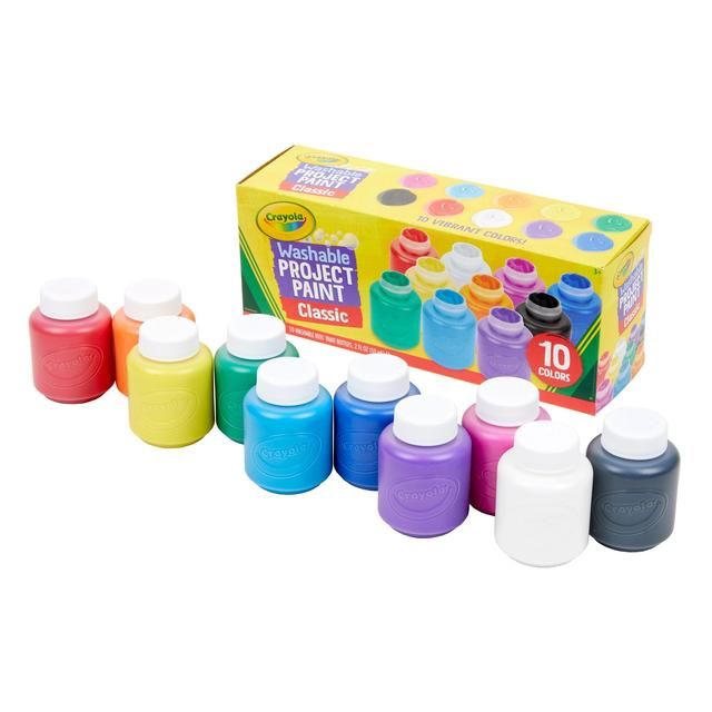 Crayola 10 Washable Kid's Paint