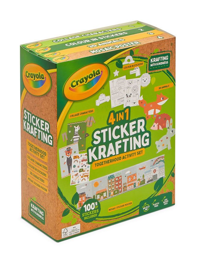 Crayola 4 in 1 Sticker Krafting