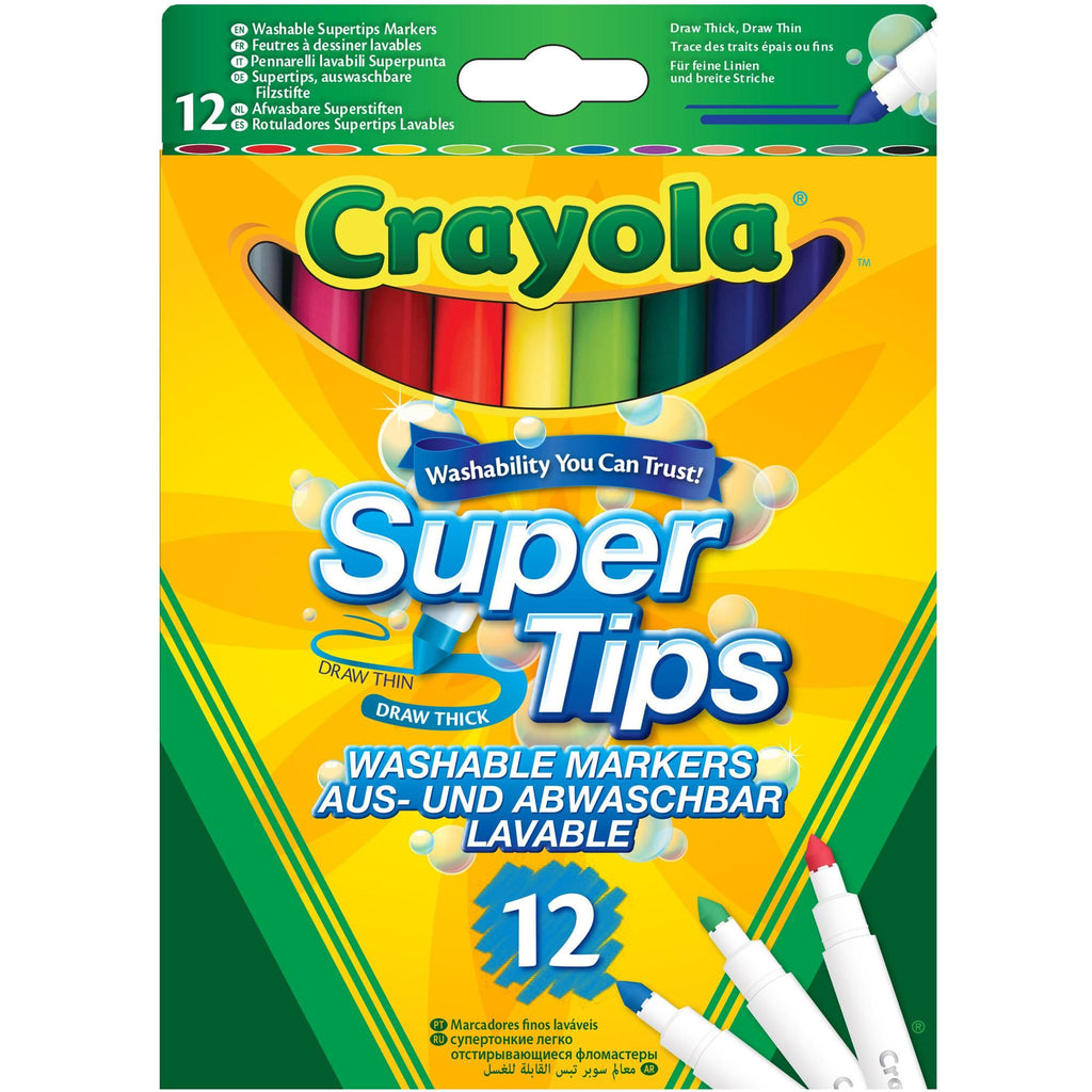 Crayola Bright Supertips 12pk